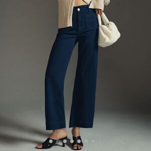 Maeve Collette wide leg jeans
